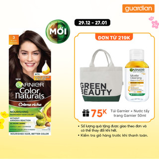  Kem Nhuộm Tóc Garnier Color Naturals Crème Riche Dạng Hộp 