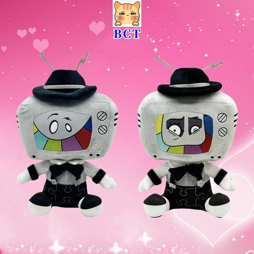 BCT✨Hàng có sẵn✨ SMG4 Ông Câu đố Búp bê sang trọng Vui nhộn SMG4 Người dẫn chương trình truyền hình 