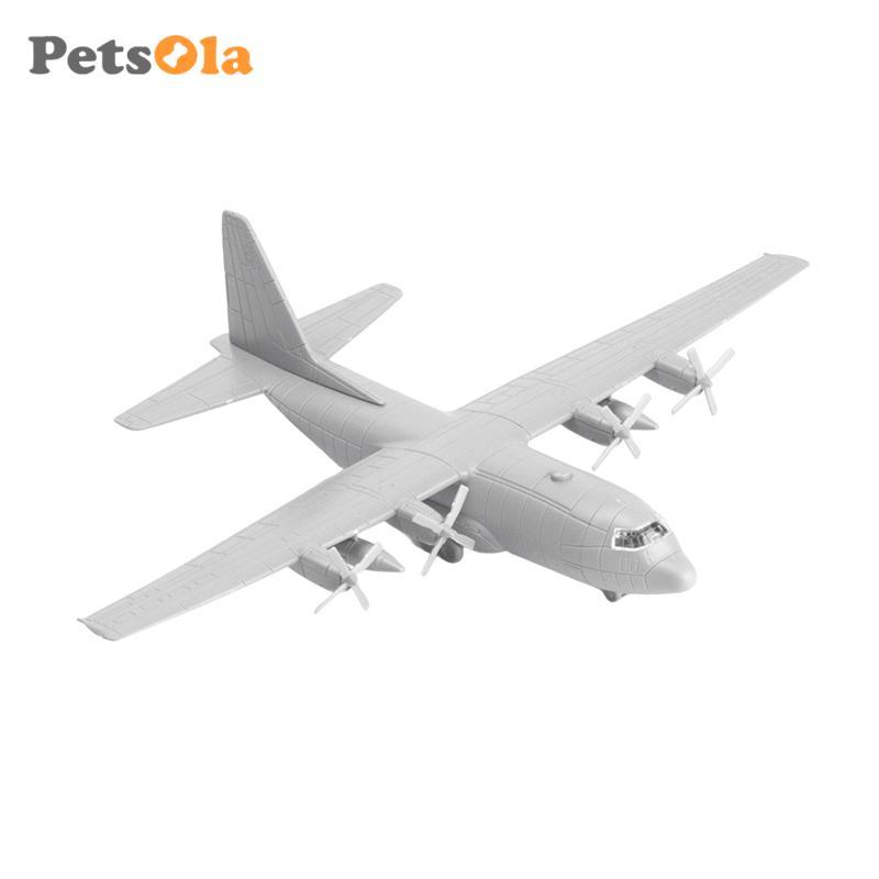 Mô hình máy bay vận tải 1 / 144, đồ chơi máy bay thu nhỏ Mô hình lắp ráp C130 4D với