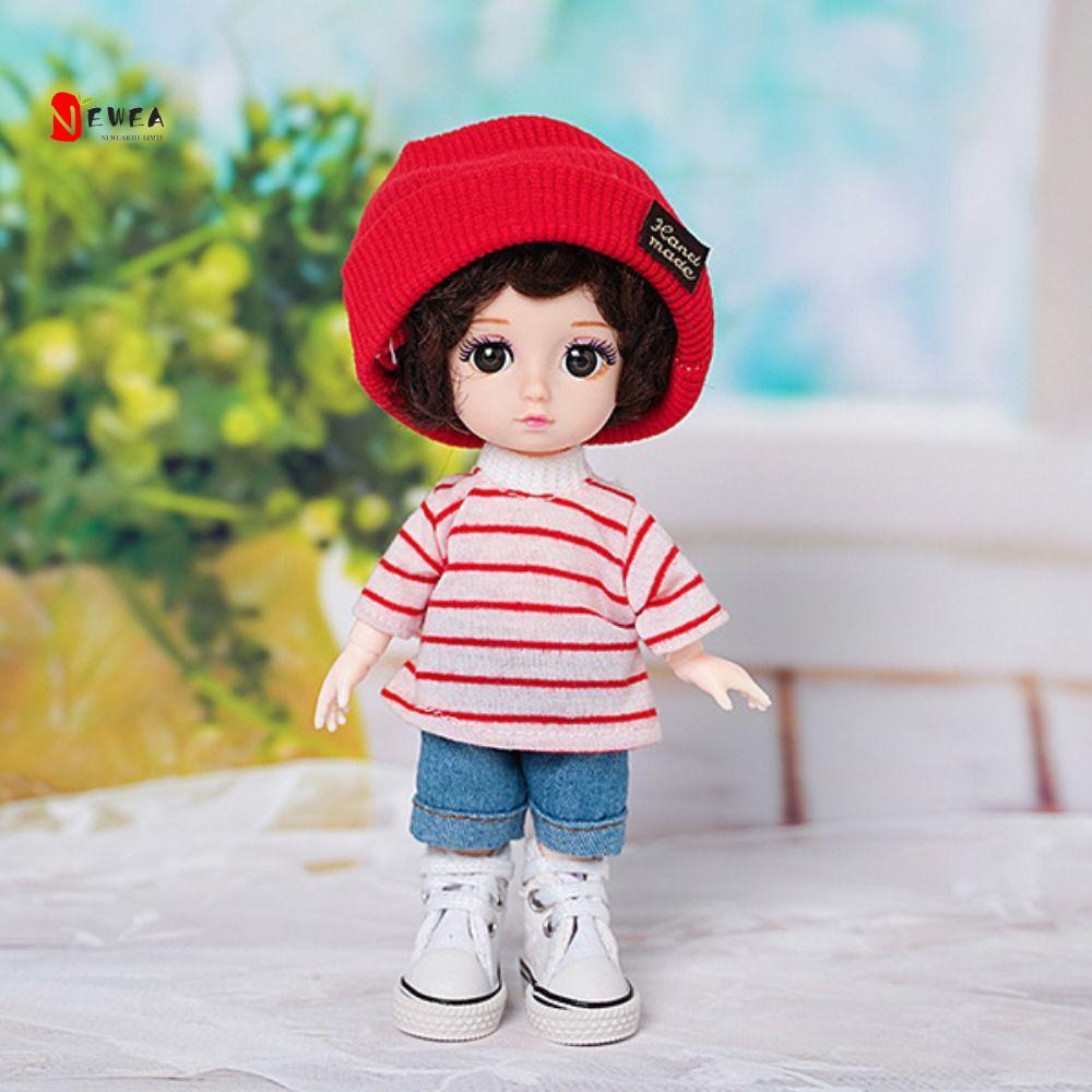 NEWEARTH LIMIT Quần áo búp bê 30cm, Vải búp bê đầy màu sắc Thích hợp cho quần áo búp bê 12 inch, Phụ