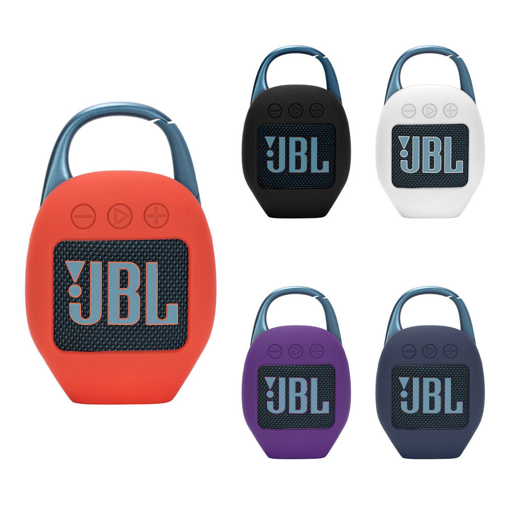 Thích hợp cho Loa Bluetooth JBL CLIP5 Vỏ bảo vệ silicon CLIP5 Vỏ silicon mềm chống sốc âm thanh nổi 