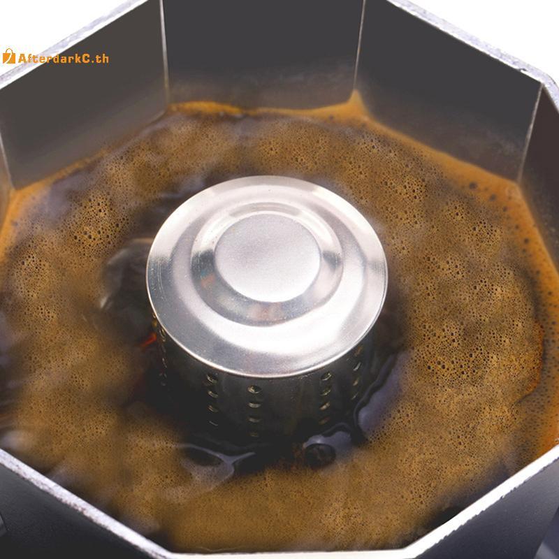 AT 1 Thép Không Gỉ Đa Năng Moka Nồi Bếp Espresso Nhôm Máy Pha Cà Phê Phụ Kiện Chống Bắn Van Bao A