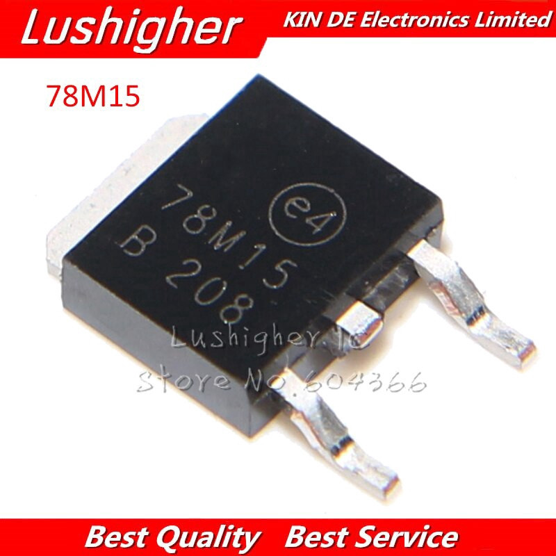 10 Chiếc 78M15 TO-252 DPAK L78M15 TO252 L78M15CDT L78M15 15V Bộ Điều Chỉnh Điện Áp Mới Ban Đầu Miễn 