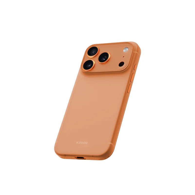 KZDOO Air Skin Thin Back Cover Paper Nhẹ Siêu Mỏng Da Cảm Ứng Mờ Bảo Vệ Cho iPhone 17 / 17Air / 17Pr