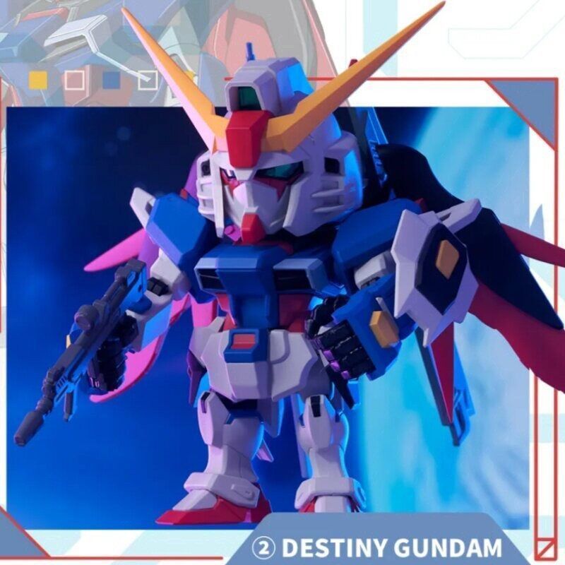 Bandai QAMSV MINISTRIKE DESTINY GUNDAM Destiny Gundam Hình Hộp Mù
