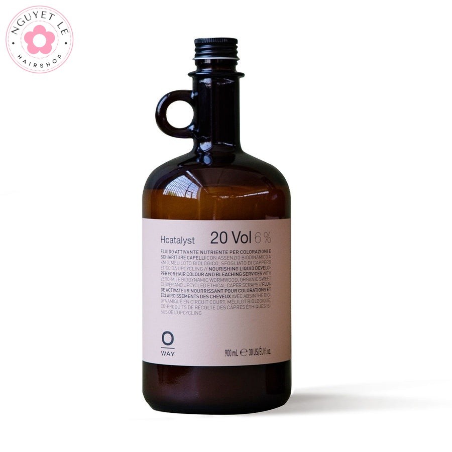 Oxy trợ nhuộm cao cấp Oway HCATALYST Free Ammonia 900ml <NL>