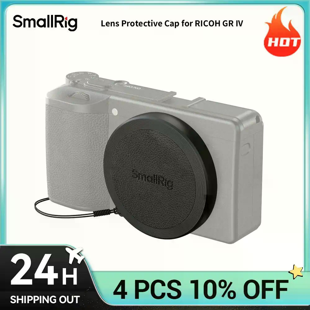 Nắp bảo vệ ống kính SmallRig cho RICOH GR IV Bảo vệ ống kính chính xác của Ricoh GR IV Kích thước bỏ