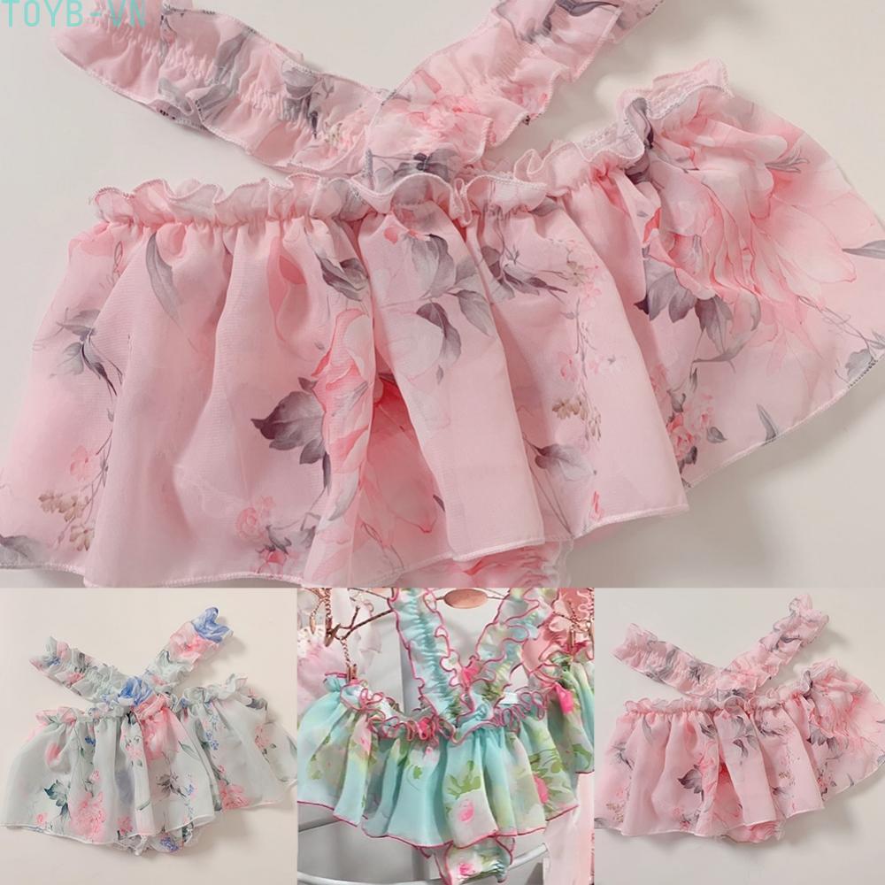【TOYBOX】Underwear Printing Slight Stretch Soft Breathable Briefs Flower Printing