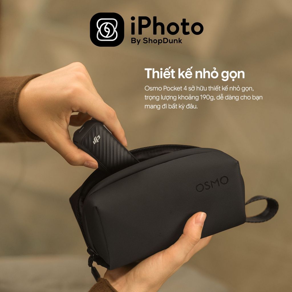 DJI Osmo Pocket 4 Gimbal Tích Hợp Camera Chất Lượng Cao, Bộ Nhớ Trong 107GB - Bảo Hành Chính Hãng | BigBuy360 - bigbuy360.vn