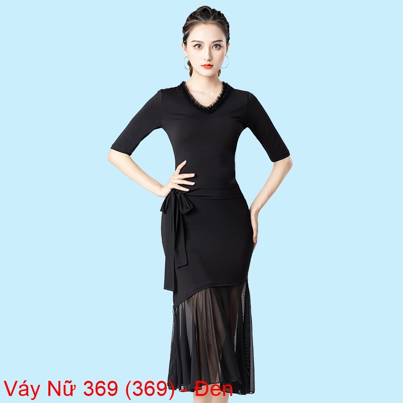 Váy Nữ 369 (369) - Đen + Size
