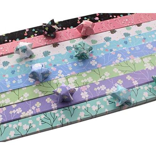 400 Sao Giấy Ngôi Sao May Mắn Origami Giấy DIY Handmade Origami Giấy Thủ Công, Origami Ngôi Sao Giấy