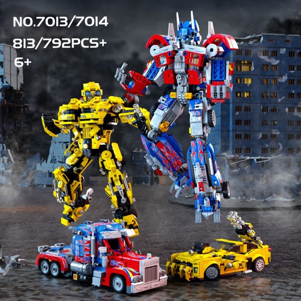 813 CHI TIẾT - HÀNG CHUẨN - BỘ ĐỒ CHƠI XẾP HÌNH Mô Hình ROBOT Transformer OPTIMUS - Lắp Ráp Robot Ng