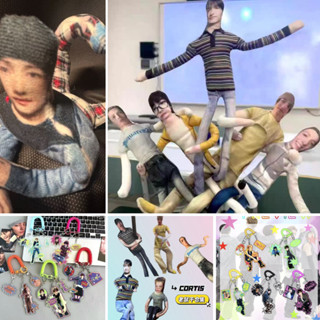 Cortis Tích Hợp Dây Búp Bê Khô Chuột martin juhoon james seonghyeon keonho Full Skeleton Acrylic Móc Khóa Biến Dạng Quạt Đồ Chơi