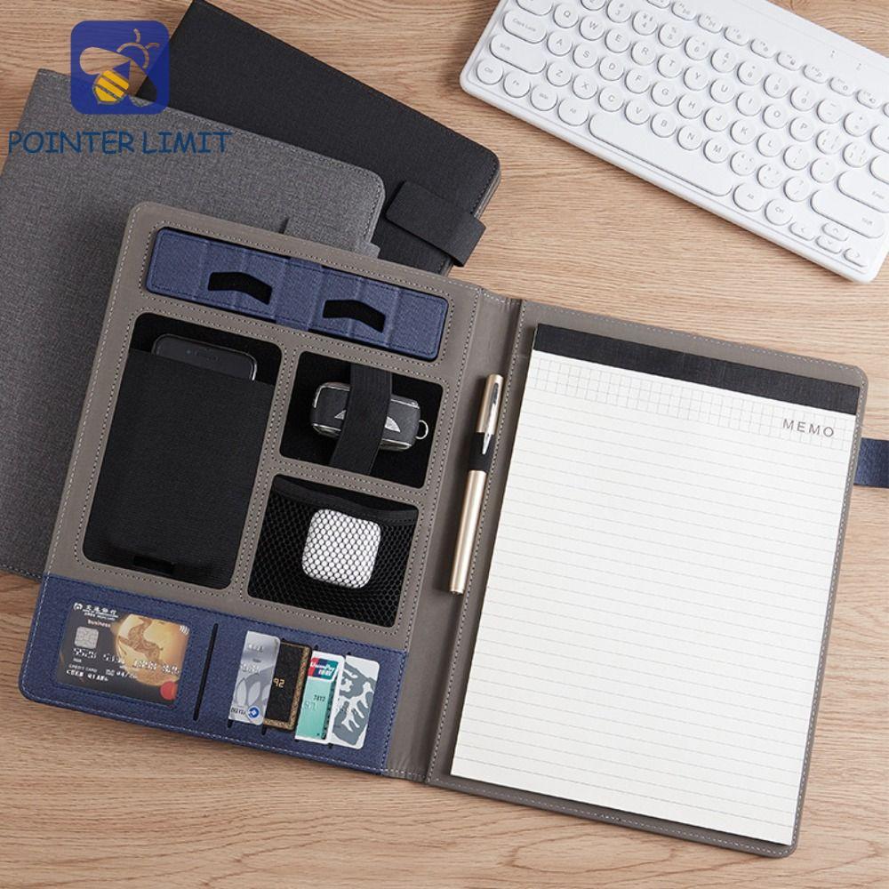 POINTER LIMIT A4 Thư mục hội nghị, Đàm phán Hợp đồng Notepad Thư mục tập tin Kinh doanh Clipboard, M