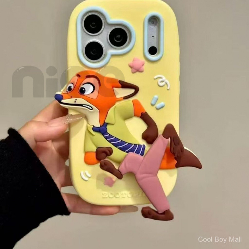 Spike Price Ba Chiều Xoay Chân Nick Judy iPhone17 promax Ốp Lưng Điện Thoại Iphone16151413 Silicone 