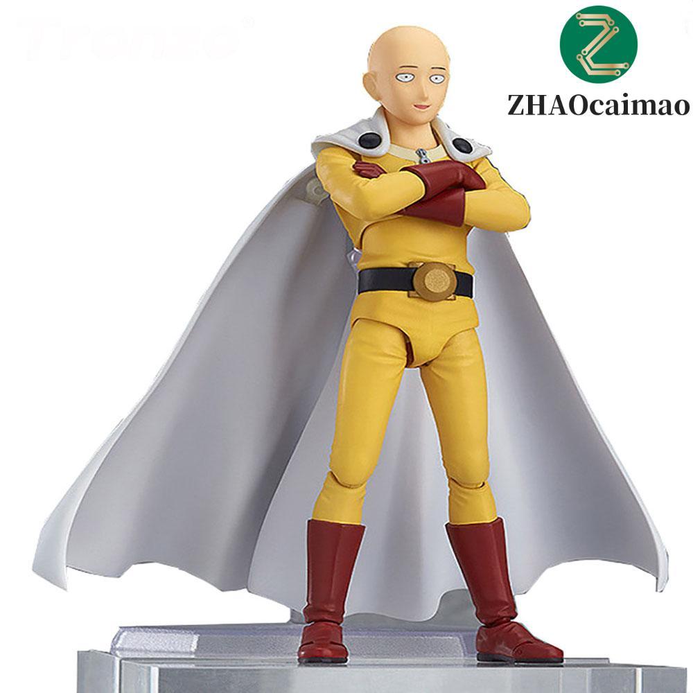 ZHAOCAIMAO Figma 310 Nhân Vật Hành Động Sưu Tập Mô Hình Anime Thu Nhỏ Một Đấm Người Saitama Figma Đồ