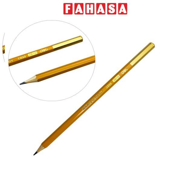 Bút Chì 2B - Deli CC033-2B-CAI - Thân Vàng