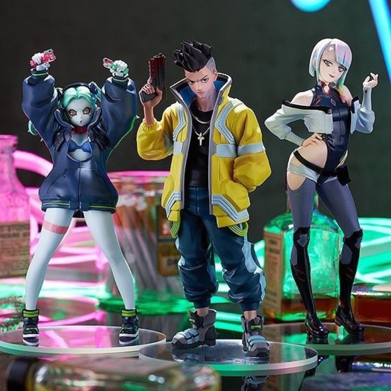 KO Cyberpunk Edge Walker Lucy David Rebecca Trang Trí Mẫu Bé Trai Quà Tặng Sinh Nhật