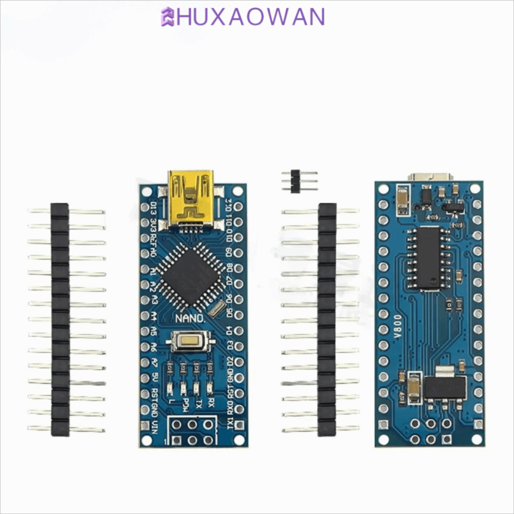 Bộ điều khiển ZHUXAOWAN Nano 3.0, Tương thích Micro USB Mini Arduino, Driver Type-C USB CH340 với cá