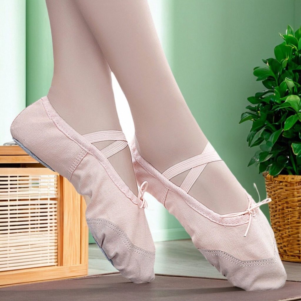 ballet sneaker giày ballet Giày khiêu vũ chống trượt thời trang đế mềm luyện tập