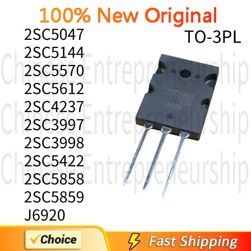 1 ~ 5 CÁI TO-3PL 2SC5047 2SC5144 2SC5570 2SC5612 2SC4247 2SC3997 2SC3998 2SC542 2SC5858 2SC5859 J692