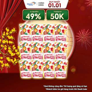   Chọn loại  Combo Mì Omachi trộn lẩu cầm tay hương vị lẩu tôm hùm phô mai ly x 81gr 