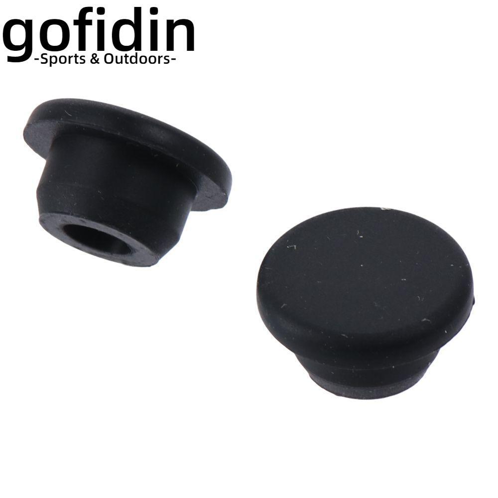 GOFIDIN 4 Loại T tròn, Grommet cao su 19mm màu đen, Cao su bền tự dính để tổ chức và bảo vệ dây
