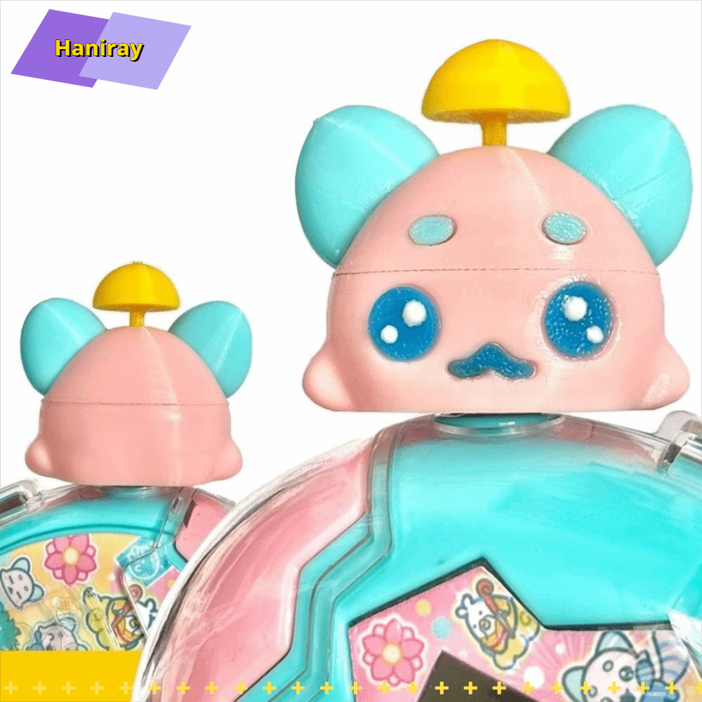 Vỏ nút HANIRAY, Nắp núm in hình trang trí DIY, Máy không bao gồm PETG Lessapantchi Núm bảo vệ cho Ta