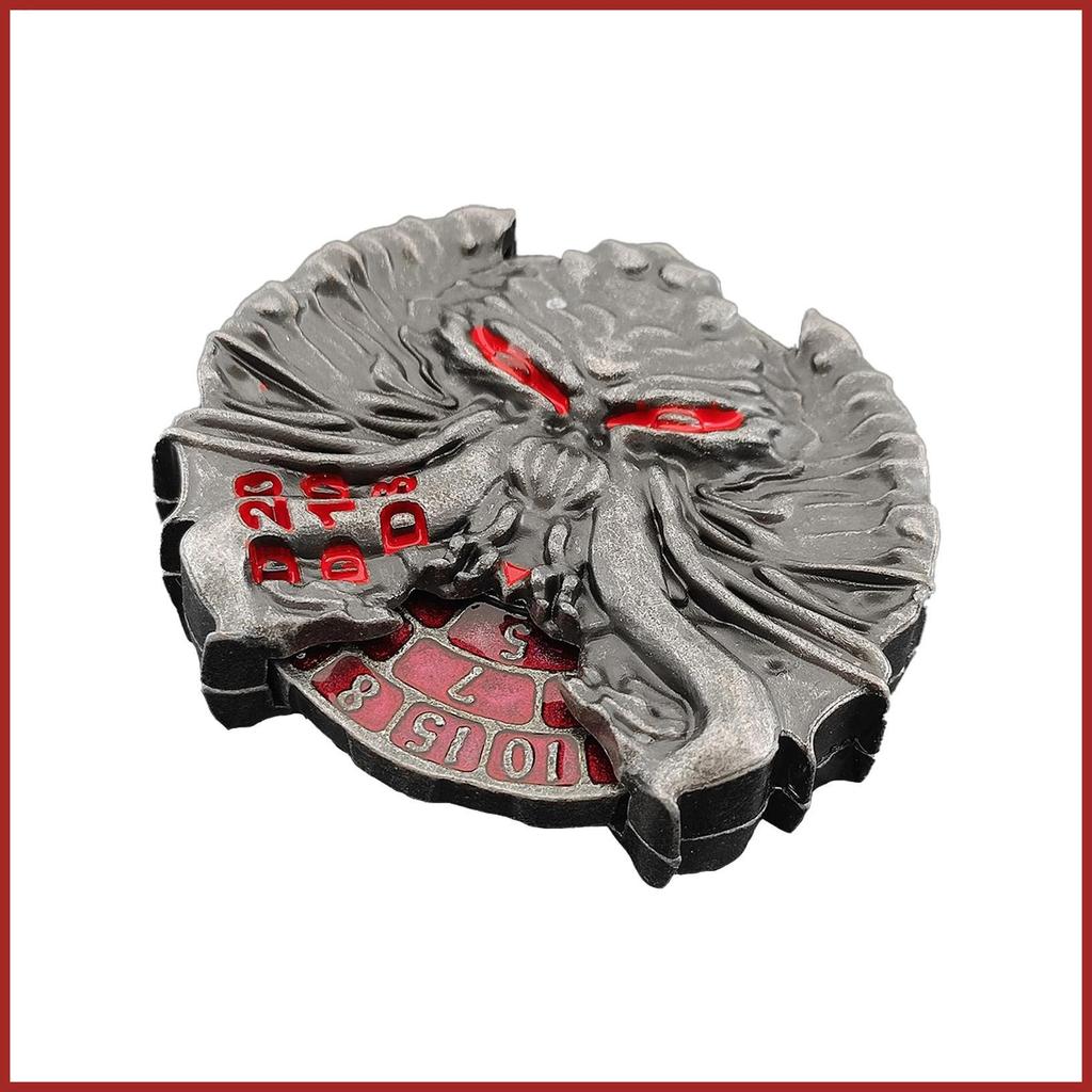 Kim Loại Roulette Xúc xắc Roulette Xúc xắc Bạch Tuộc Spinner Xúc xắc Kim Loại Nhập Vai Trò Chơi Bàn 