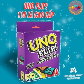 Bộ Bài UNO FLIP Cuộc chiến 2 mặt Bài Uno mở rộng, luật chơi hấp dẫn giải trí cùng bạn bè