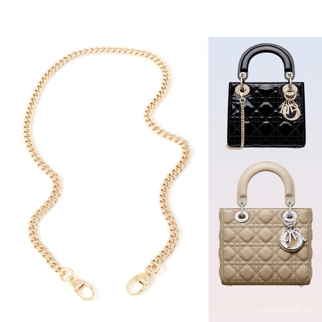 Thích hợp cho Dior Diana Túi Dây Đeo Kim Loại Dây Xích lady dir Mini Nhỏ Đeo Ngang Dây Đeo Vai Phụ K