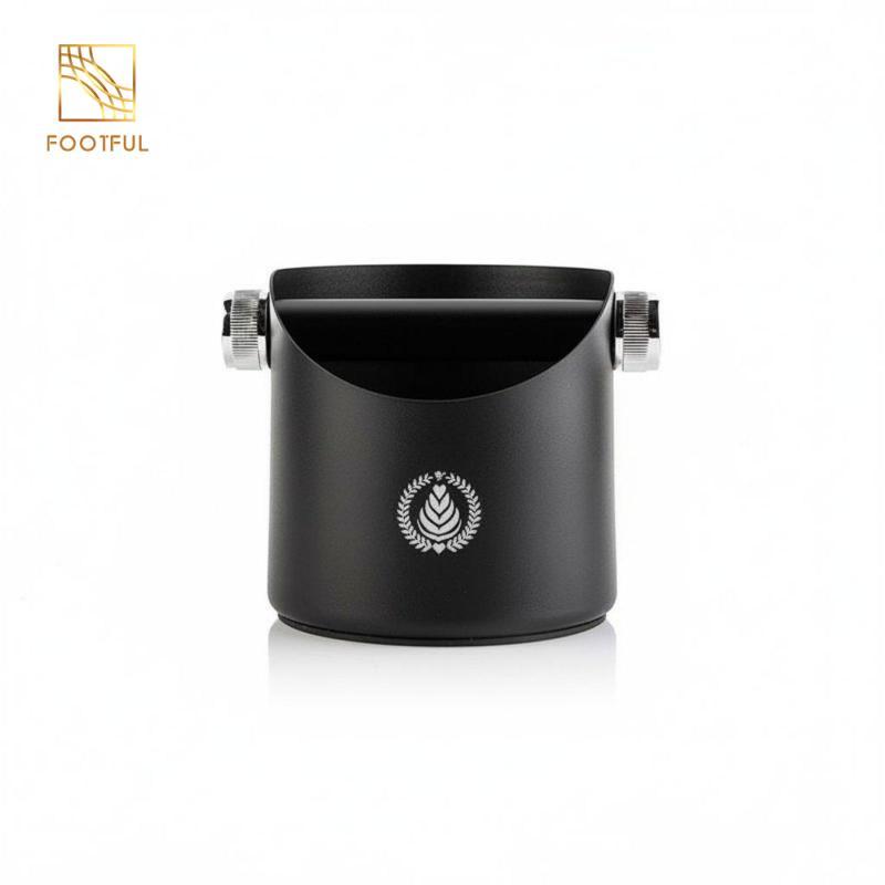 Hộp xử lý Espresso Puck Đế chống trượt Espresso Espresso Grounds Container Thiết kế chống dính Thùng
