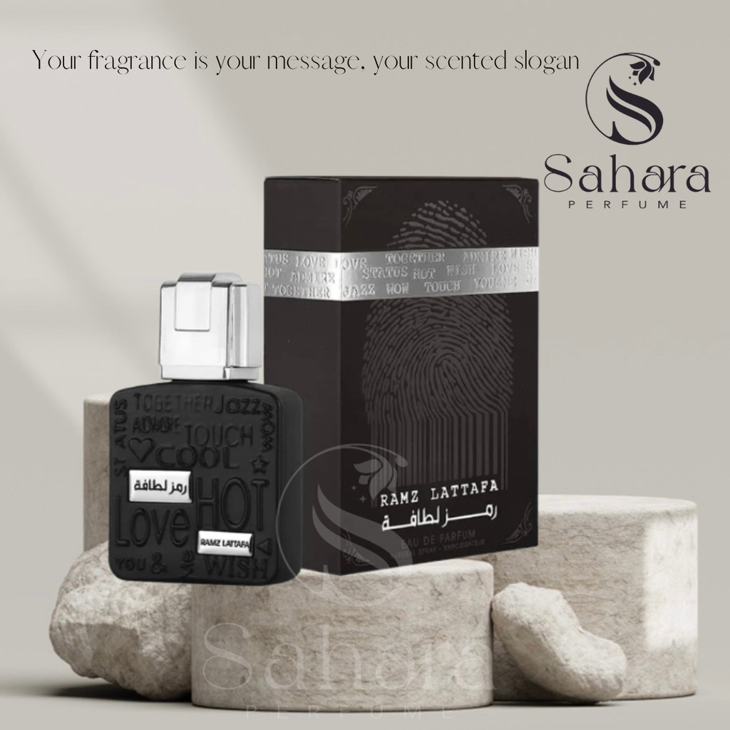 [ FULL BOX ] Lattafa Ramz Silver EDP 100ml | Nước hoa nam Lattafa | Sahara Perfume