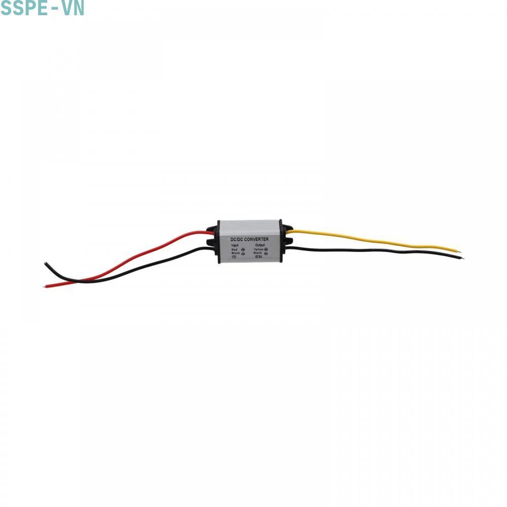 6V Voltage Converter Aluminum Shell Cable Length 13cm High Efficiency >90%