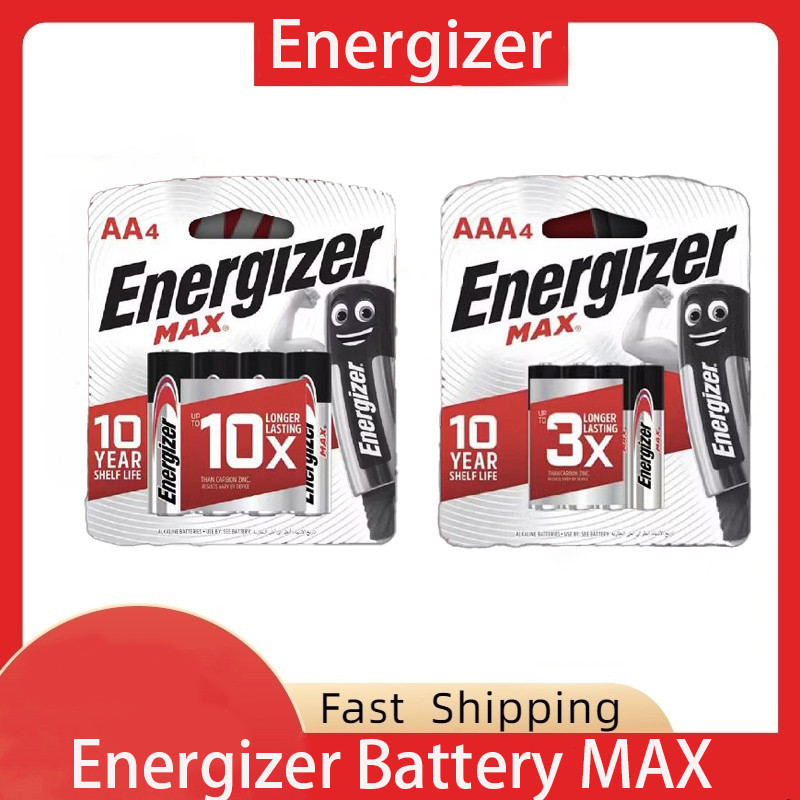 Energizer E91BP4 AA E92BP4 AAA Genuine Battery Long Lasting Battery For Remote Toys Keyboard Mouse F