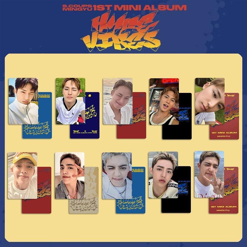 SEVENTEEN CM Squad S.COUPS MINGYU Bonus Photocard HYPE VIBES Photocard Cui Shengche SEVENTEEN CM Squ