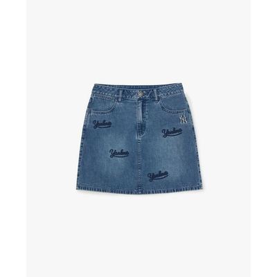 MLB - Chân váy denim mini Megagram_3FDSG0263-50INS