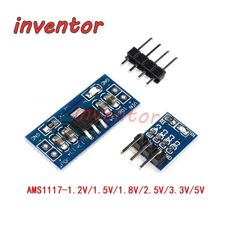 [10 Cái / lốc] AMS1117 1.2V 1.5V 1.8V 2.5V 3.3V 5V Mô-đun nguồn AMS1117-5.0V Mô-đun nguồn AMS1117-3.