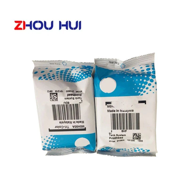 Đầu in GT51 GT52 M0H50A M0H51A chính hãng mới cho HP 5810 5820 GT5810 GT5820 GT5822 Bình mực 310 318