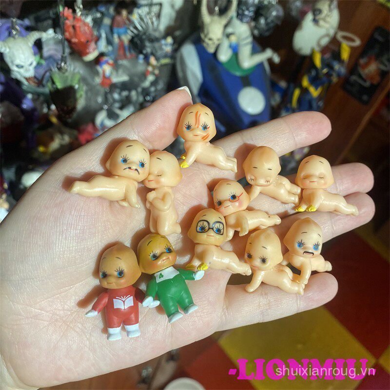 Nhật Bản Hết In Thời Trung Cổ Kewpie Kewpie Búp Bê Đồ Trang Trí Bộ Sưu Tập Đồ Chơi