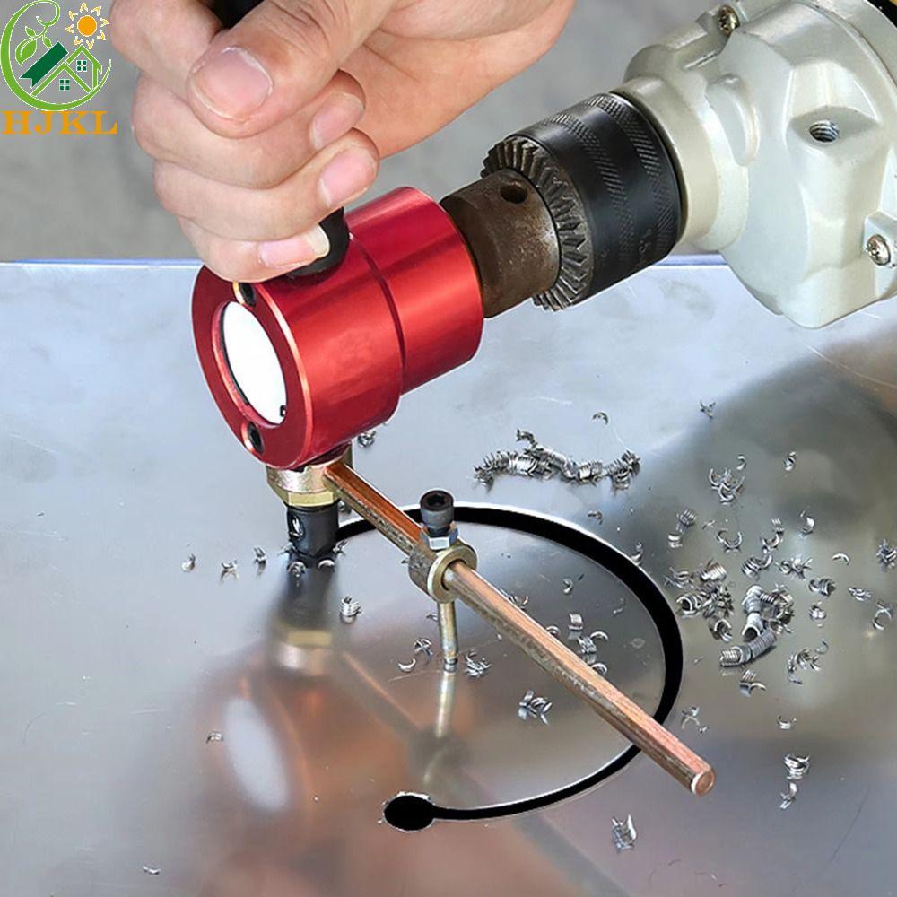 HJKL Máy cắt tấm kim loại HJKL, Cắt miễn phí Nibbler hai đầu có thể điều chỉnh, Dụng cụ tháo gỡ bằng