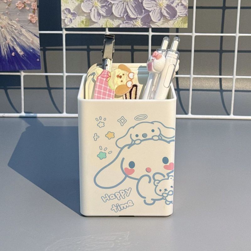 Cinnamoroll Hộp Đựng Bút Dung Tích Lớn Hoạt Hình Để Bàn Lưu Trữ Đồ Trang Trí Giá Trị Cao Học Sinh Vă