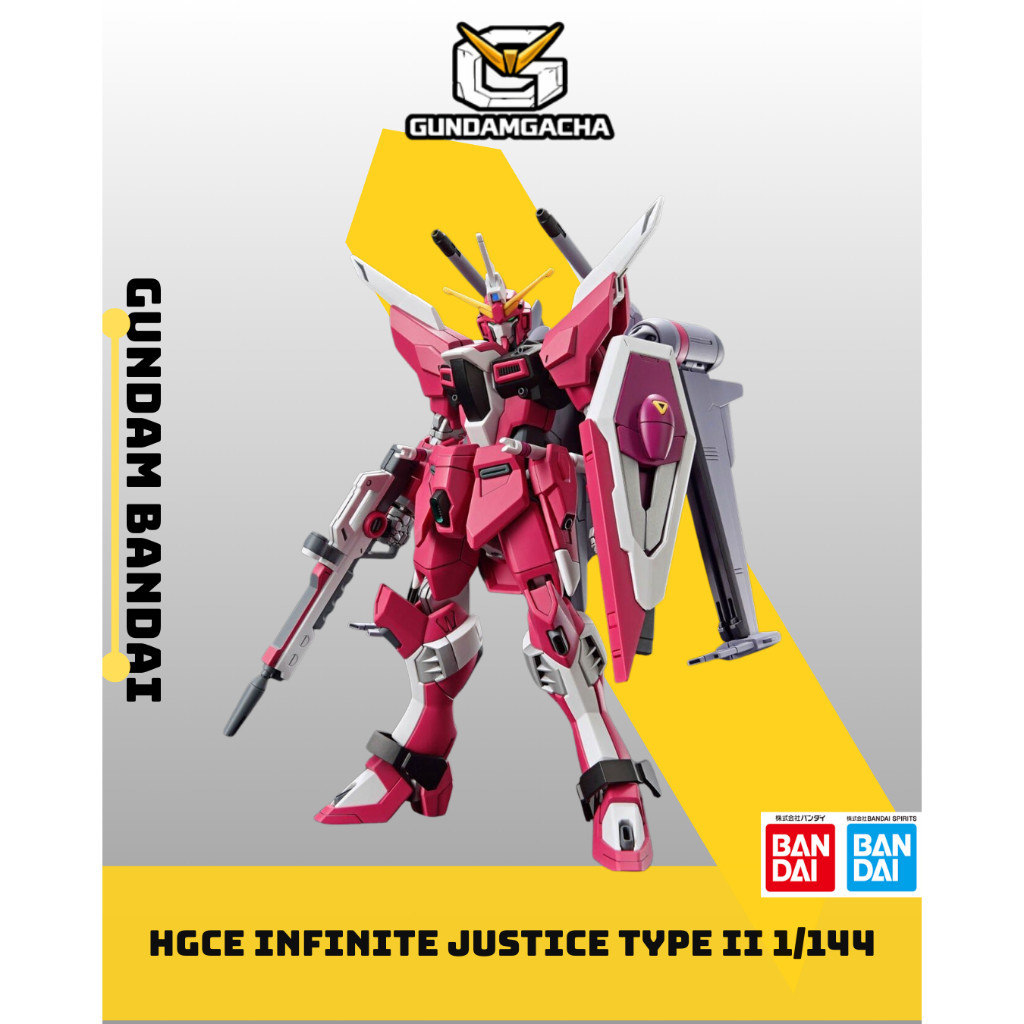 HT ShopX-Mô Hình Lắp Ráp Bandai HGCE 1/144 Infinite Justice Gundam Type II – 4573102666925