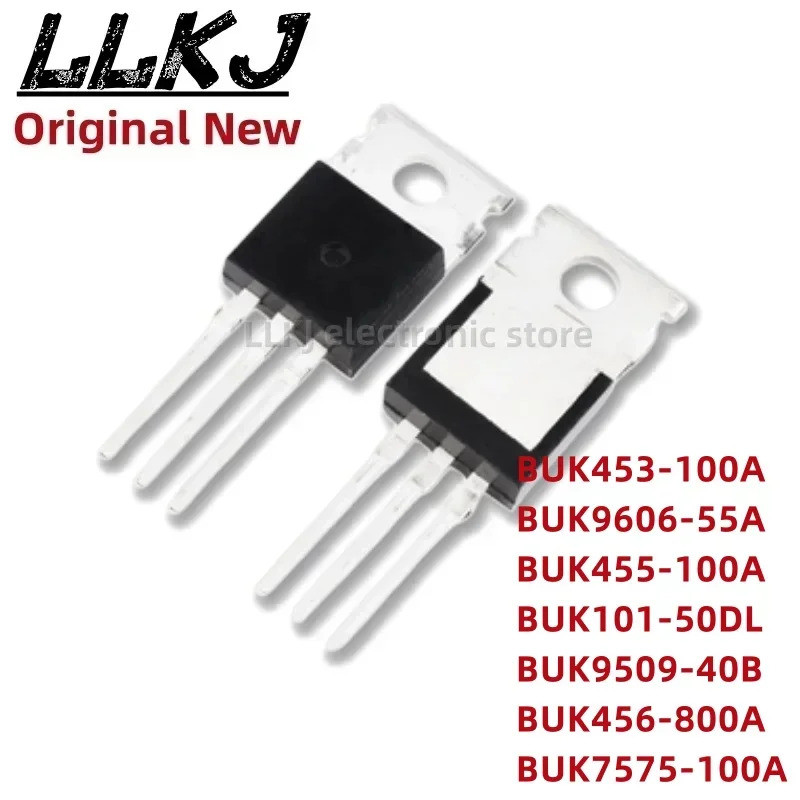 5 chiếc BUK453-100A BUK9606-55A BUK455-100A BUK101-50DL BUK9509-40B BUK456-800A BUK7575-100A TO220 H