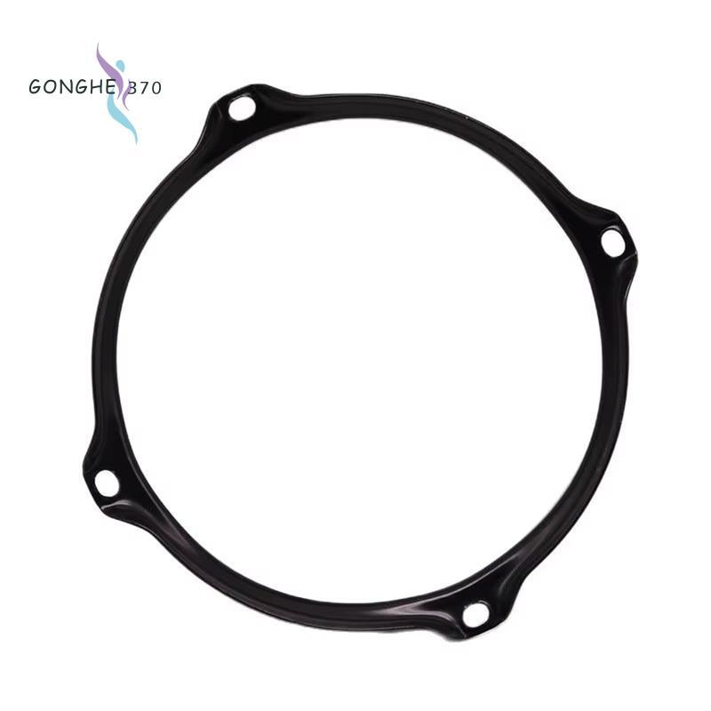 Trống Vành Hợp Kim 6Inch 4 Lỗ Trống Viền Snare Hoop Trống Hoop Cho 6Inch Snare Trống Bộ gõ Nhạc Cụ P