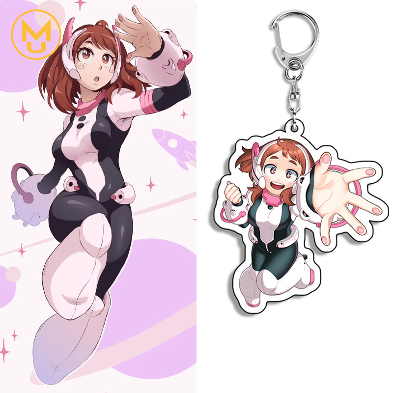 Uraraka Ochako Personality Key Chains Fashion Advance Guard Lightweight Costumes Props Hot Selling t