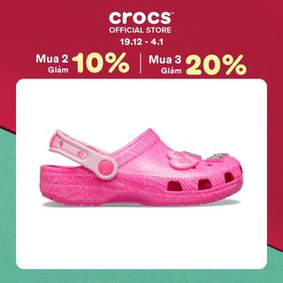  Giày Clog Trẻ em Crocs Classic Mattel Pink Barbie 