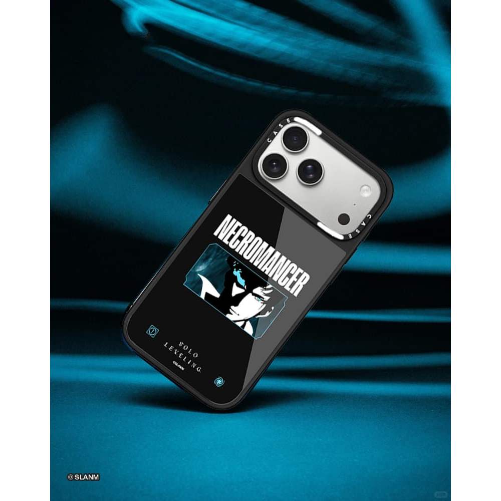 CASECASE X Solo Leveling Necromancer Sung Jin Woo Ốp lưng chống trầy xước Vỏ kính hút từ tính cho IP