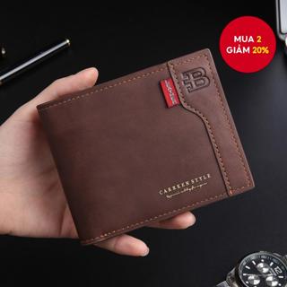 Ví ngắn hợp thời trang nam mới - Ví nhiều màu sắc cổ điển đa chức năng dành cho thanh thiếu niên