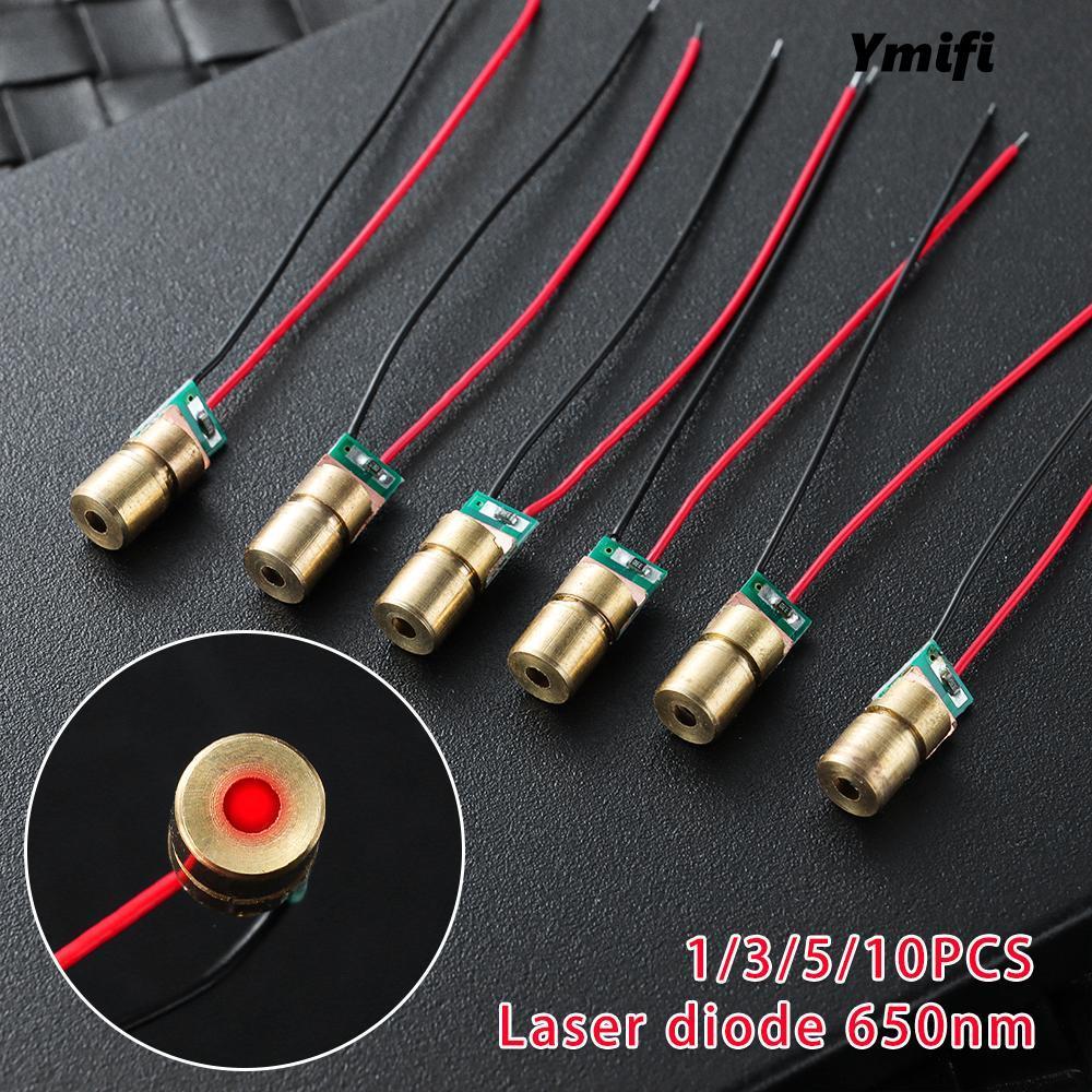 YMIFI 1 / 3 / 5 / 10pc Điốt Laser 5 triệu watt Chất Lượng Cao Bán Chấm Diode Mô-đun